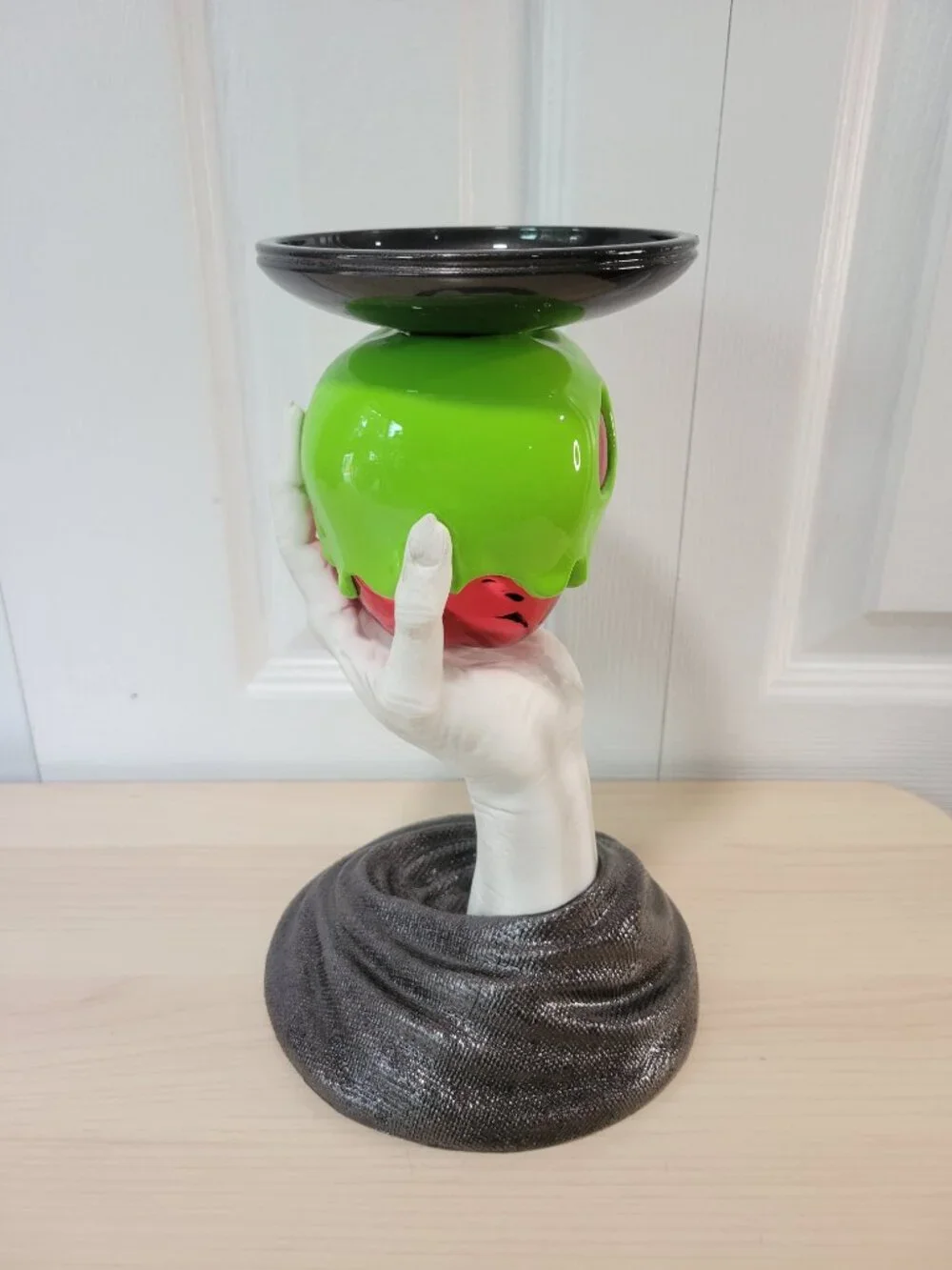 DISNEY Bath Body Works Snow White Villains Evil Queen Poison Apple Candle Holder